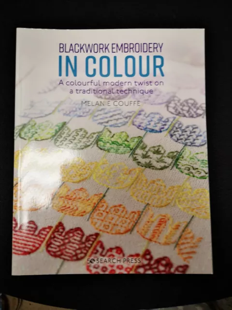 Blackwork Embroidery in Colour - Melanie Couffe (Paperback, 2023)