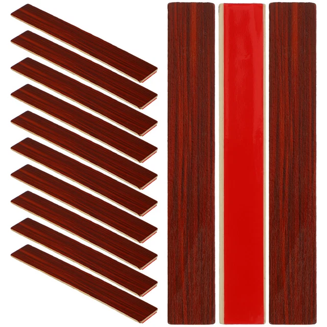 20pcs Mini House Accessory Flooring Decor Miniature Wooden Floorboard Doll