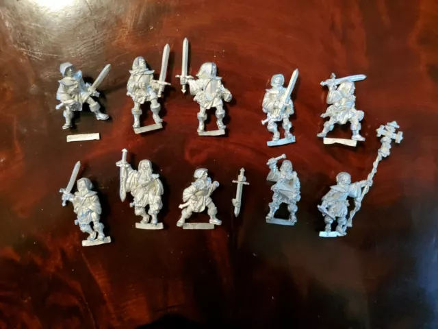 Warhammer Fantasy Battle Empire Unreleased Warrior Priests Full Set with Command