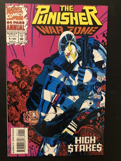Punisher War Zone (1993) Annual #1 - Very Fine/Near Mint - Sealed polybag
