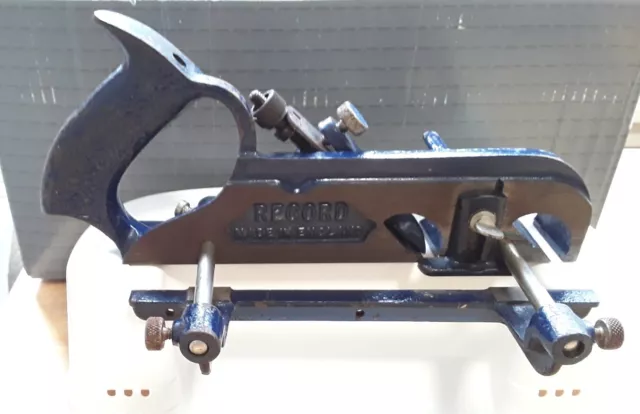 Vintage Record No.778 Rebate Plane With Fence And Bars. Made In England. Used