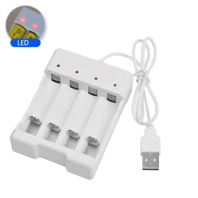 Outils de charge Chargeur de batterie AA / AAA Charge rapide Sortie USB