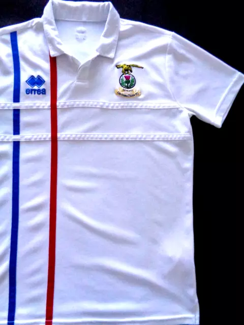 Inverness Football Shirt Medium Mens Inverness Caledonian Thistle Polo Shirt