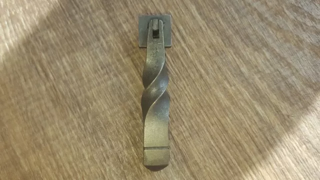 2X Twist Tear Drop Handle Antique Pewter - Drawer Cupboard Cabinet Pull Handles