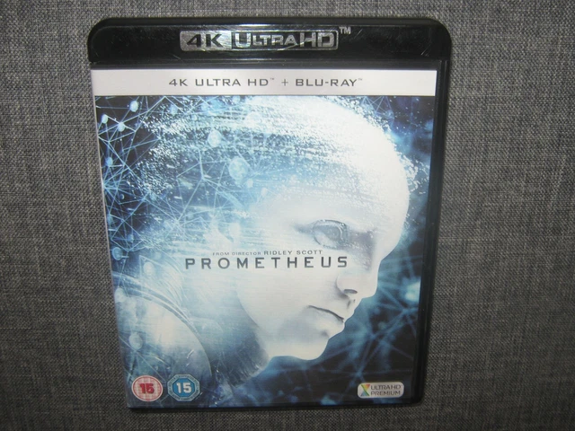 PROMETHEUS - 4K Uhd Blu Ray -Sci-Fi Horror Aliens - EUR 22,21 - PicClick IT