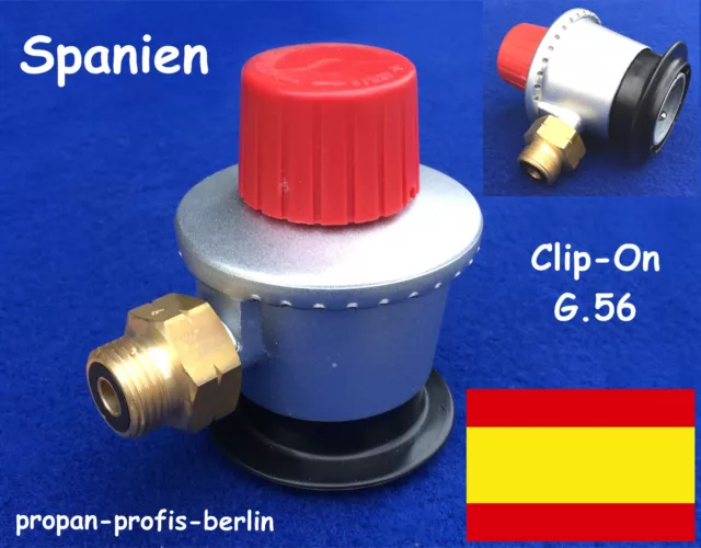 PROPANGAS ADAPTER FÜR SPANIEN / Gasflaschenadapter (kein  Druckminderer/Regler) EUR 29,95 - PicClick DE