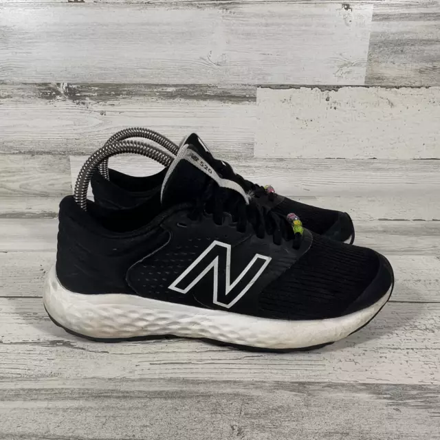 New Balance 520 Women's Black White Running Shoes Sneakers US 7