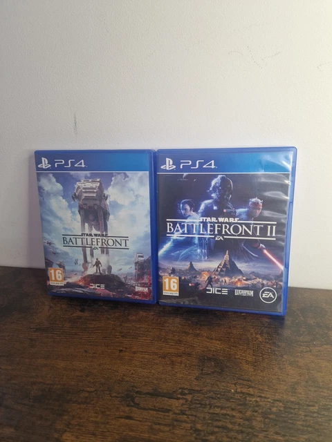 Star Wars Battlefront 1 et 2 - Jeux PlayStation 2 PS2 Complet FR