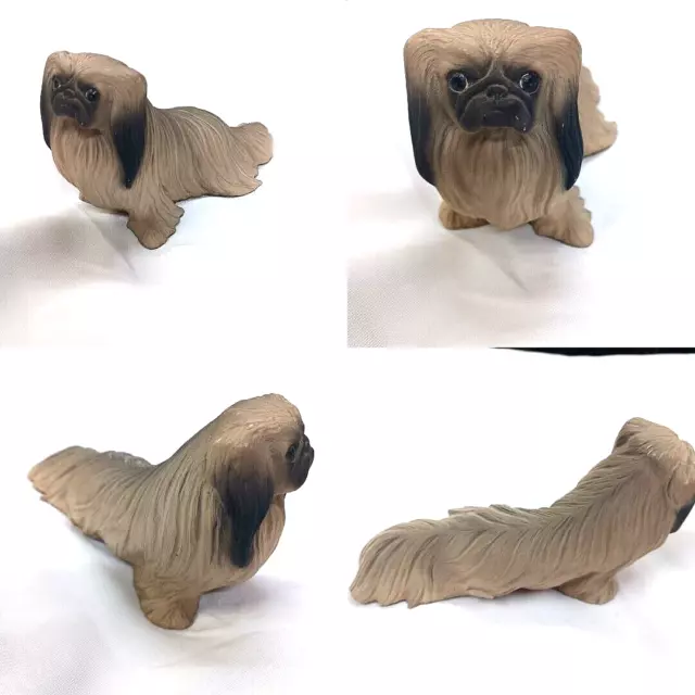 Pekingese Dog Puppy North Light Figurine Hand Crafted Vtg 1981 Made In England