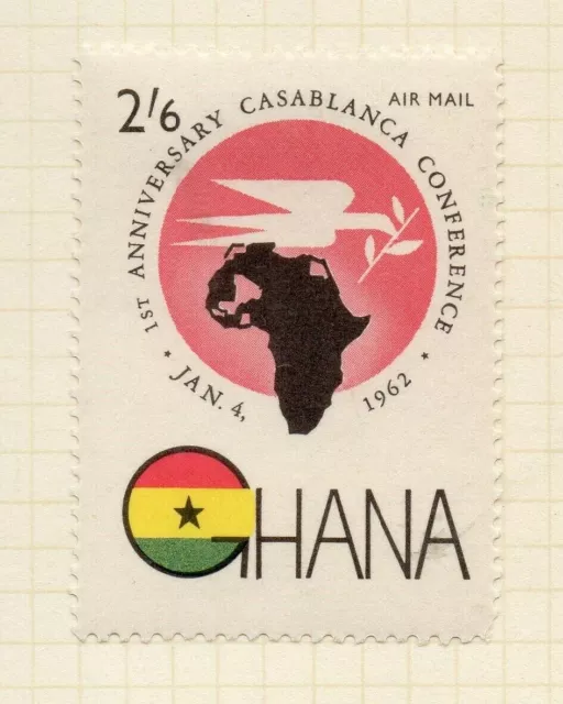 Ghana 1962 Early Issue Fine Mint Hinged 2S.6d. NW-167819