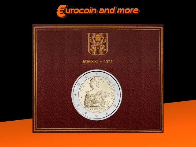 2 Euro Vatikan 2021 450. Geburtsjahr von Caravaggio im Blister