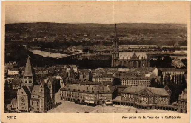 CPA AK METZ - View taken from the Cathedral Tower (651044)