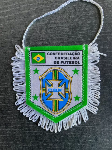 Antiguo Banderín/Banner Confederação Brasileira De El S - Vendaje Brasil B