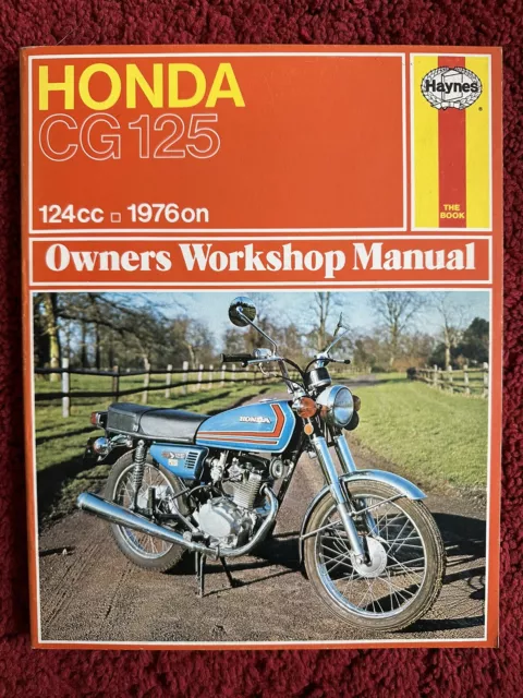 Honda Cg125 Haynes Owners Workshop Manual 1976-1978