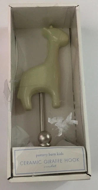 Pottery Barn Kids Ceramic Giraffe Wall Hook