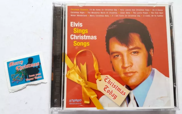 Elvis Presley original CD import - 2 CDs Christmas + Today Outtakes - Venus