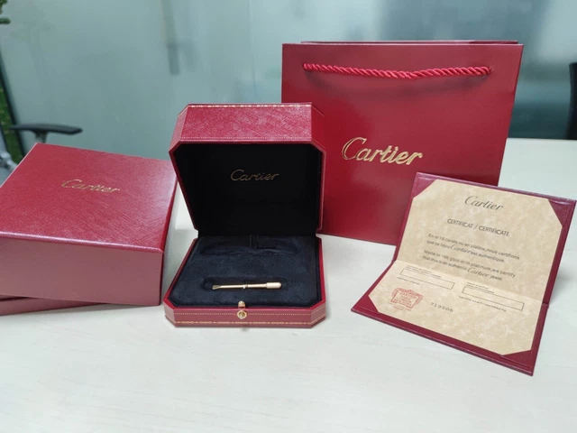 Cartier Authentic Love Bracelet Box Set Juste Un Clou Gift Bag Outer Box Sleeve
