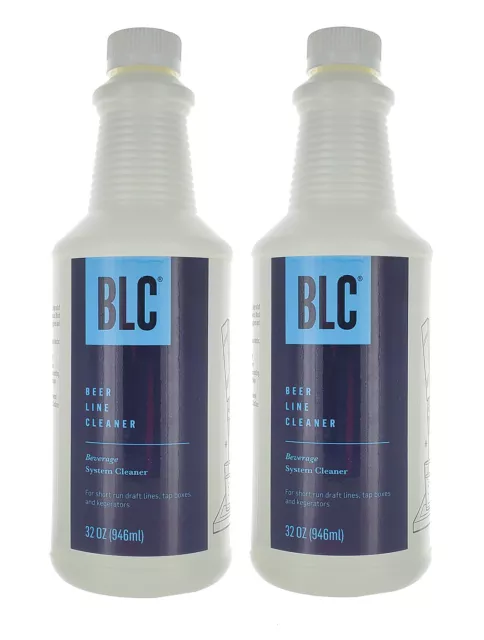 BLC Beer Line Cleaner 32oz Cleaning Solution (Pack of 2)