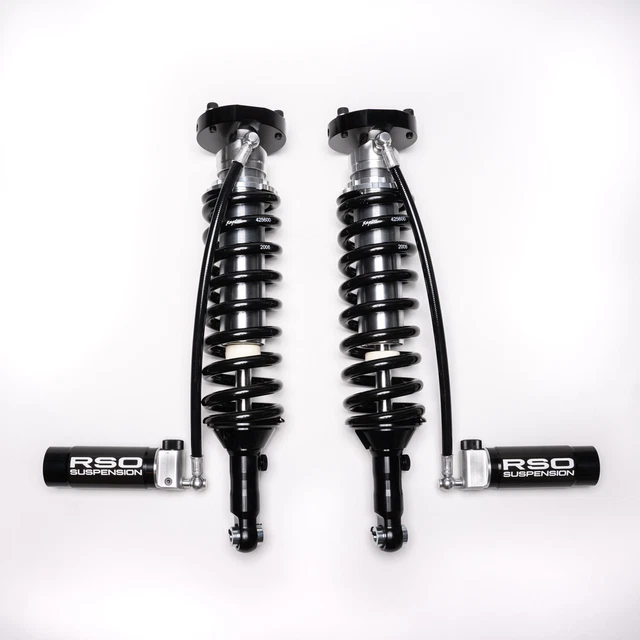 2.5 Adjustable Remote Reservoir Coilover Shocks Front 0-3in Lift 150310-450300