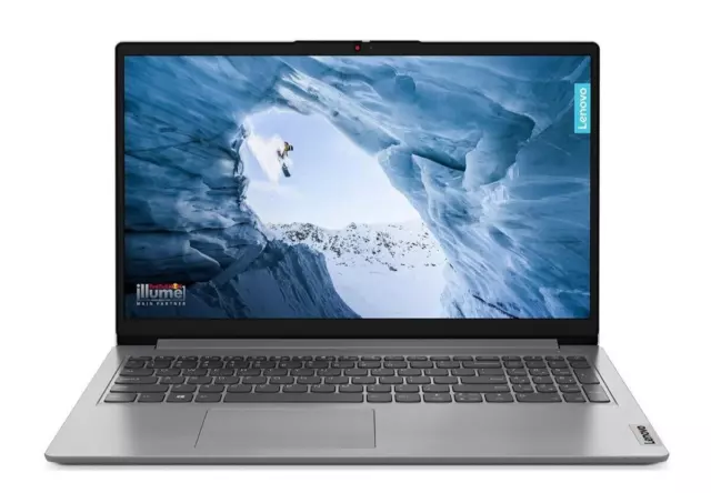 Lenovo Ideapad 1 15IGL7 15.6 Laptop Intel Celeron N4020 4GB RAM 128GB SSD Grey A