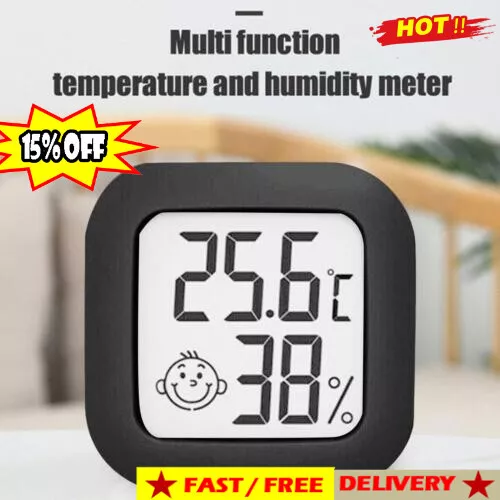 Digitales Thermometer Hygrometer Indoor Mini Temperatur LCD NEU 2022 NICE
