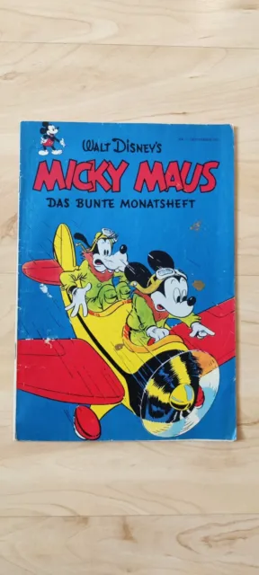 Walt Disney Micky Maus das bunte Monatsheft Heft Nr. 1 von 1951 Nachdruck 1980er