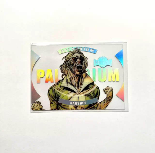 2021 2020 UD Marvel X-Men Metal Universe Palladium Card - #3 BANSHEE