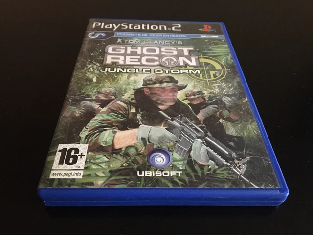 Jeu Ghost Recon Jungle Storm PS2 – Boîte Complète Sans Manuel (NTSC US/Canada)