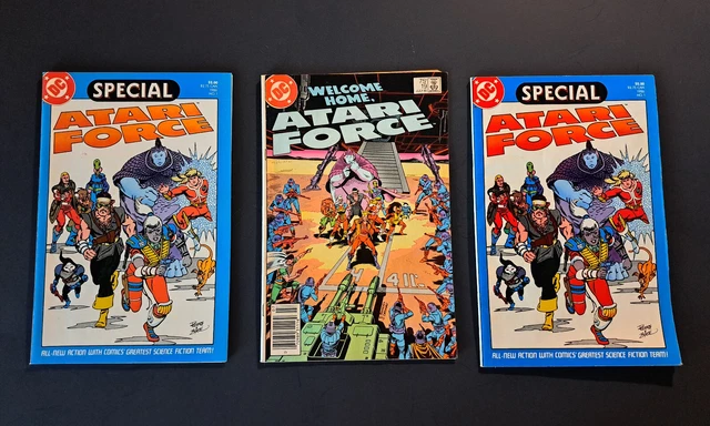 Atari Force Special #1 (1986) 2 COPIES Plus #19