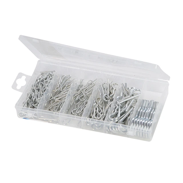 Fixman - Assortimento stecche a molla 150 pezzi molle pre-incate zincate 771619