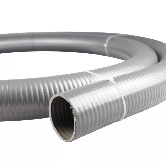 PVC Grey Suction Water Transfer Hose 52mm (2 inch) - 5 m