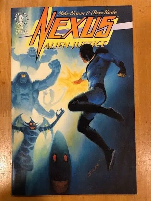 Nexus The Liberator #1-4, the Origin, Alien Justice #1 and #2 (lot of 7 comics) 6