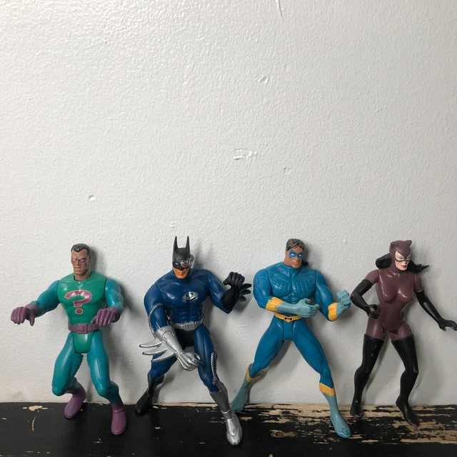 Legends Of Batman Action Figure Lot Kenner Toys DC Comics Played Worn Bundle 4