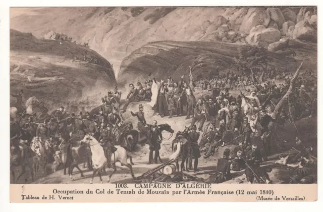 CPA - LA CAMPAIGN D'ALGERIE - OCCUPATION OF THE COL DE TENIAH on 12 MAY 1840 - NEW