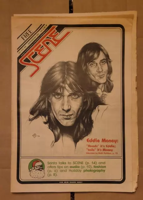 Eddie Money SCENE 2/21/78 DEVO Dave Edmunds Bruce Springsteen Pagans