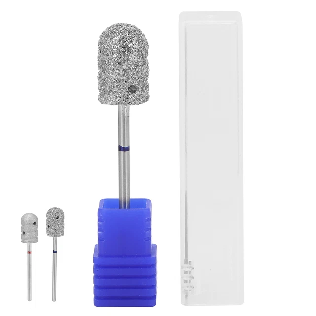 Professional Pedicure Cone Bit Callosités De Pied En Acier Inoxydable Tête De Pe