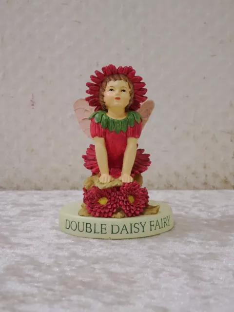 Double Daisy Fairy Fée des Fleurs Déco Figurine Design Cicley Mary Barker -