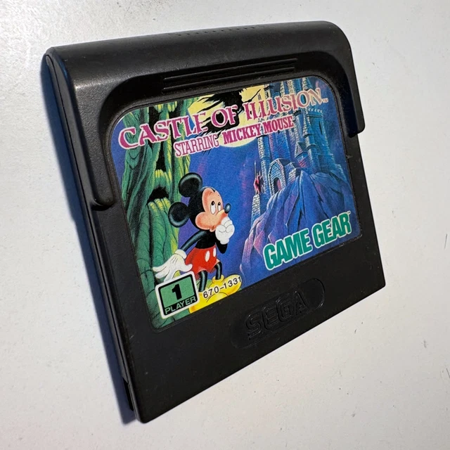 Castle of illusion starring Mickey mouse Sega Master system - Jeux vidéo