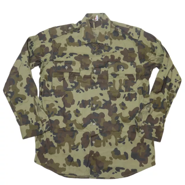 Romanian Army Surplus Long Sleeve Camouflage Field Shirt Jacket