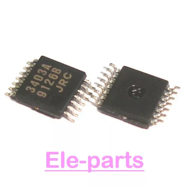 10 PCS NJM3403AV SSOP-14 NJM3403 3403A Operational Amplifier Chip IC