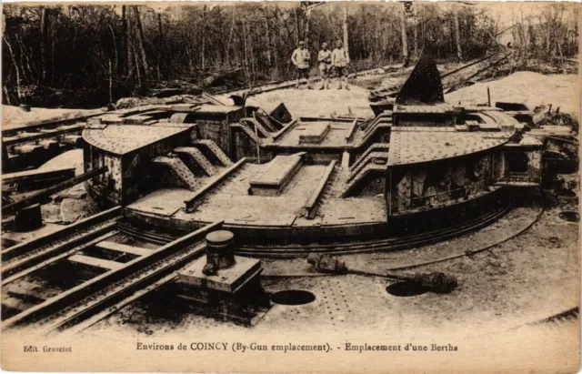 MILITARY CPA Near Coincy - Location of a Bertha (316087)