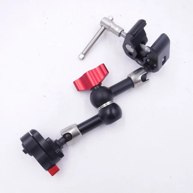 GyroVu Heavy-Duty 7" Articulated Arm Mount with Adjustable Clamp & Quick Release