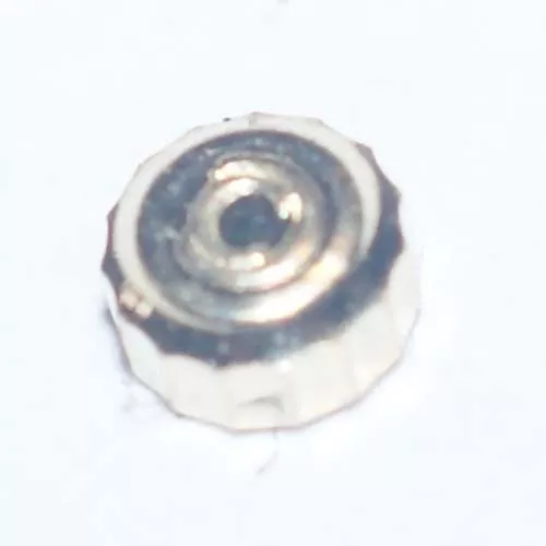 Certina Edelstahl Krone Ø 3,0Mm Höhe 1,7Mm Stem Ø 0,8Mm