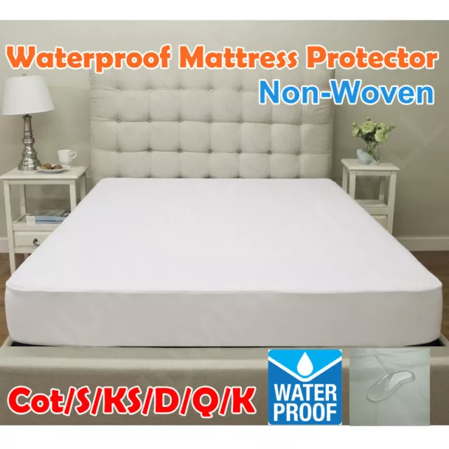 New Fully Fitted Waterproof & Anti-Allergy Mattress Protector(All Sizes Choice)