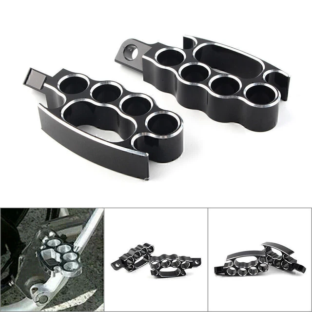 Controlli tavola da pavimento pioli per piedi adatti per Harley Softail Dyna Sportster Touring TU2 nuovi