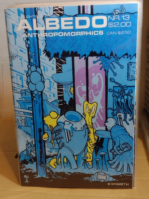 Albedo Anthropomorphics #13 (1988, Thoughts & Images) Warehouse Inventory VG/VF