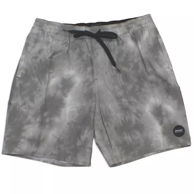 Oakley HT Volley Short Mens Size 32 M Faded Grey Surf Board Shorts Walkshorts