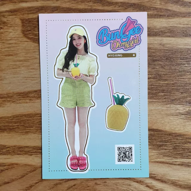 Hyojung Official Photocard Oh My Girl Summer Package Fall in Love Kpop Genuine