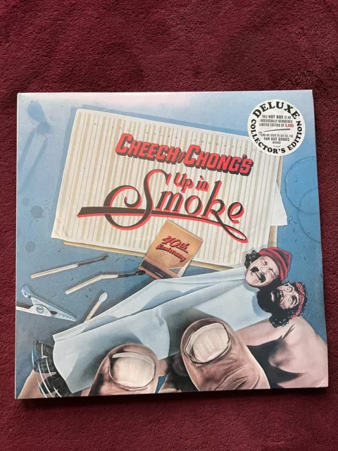 Cheech & Chong Up In Smoke 40th Anniversary Deluxe (Vinyl LP+7“+CD+Blu-Ray) Set