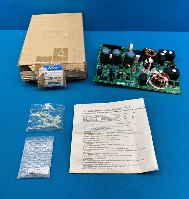 GENUINE MITSUBISHI ELECTRIC Heat Pump Power Control Circuit Board T7W